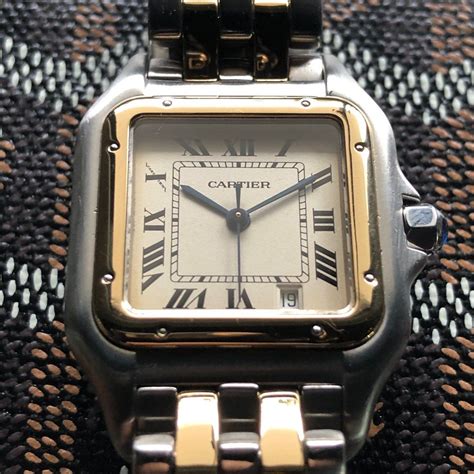 cartier panthere two tone medium